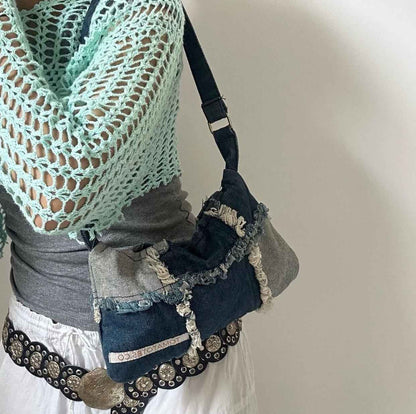 Mosaic - Denim Shoulderbag