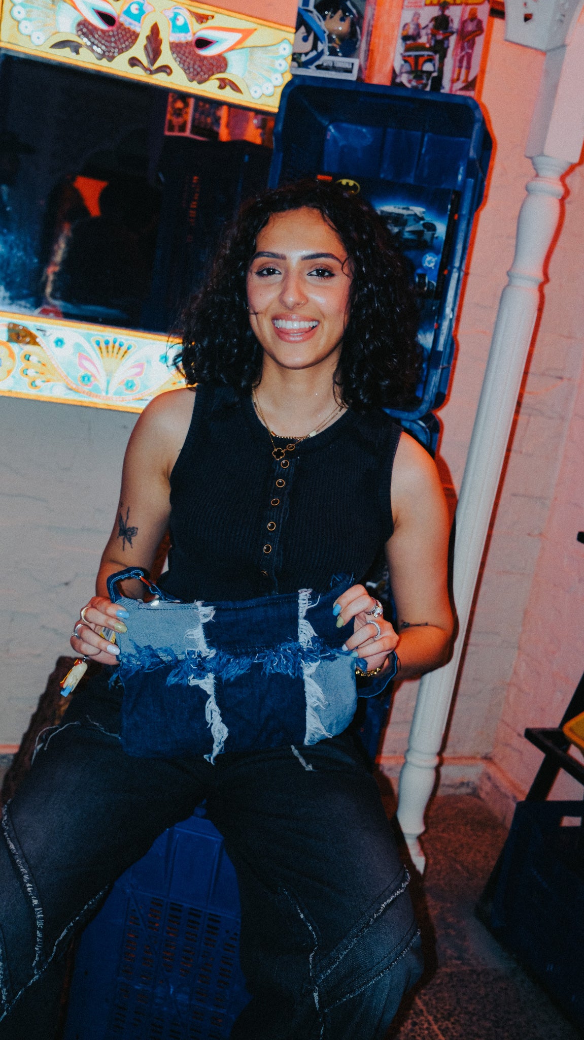 Mosaic - Denim Shoulderbag
