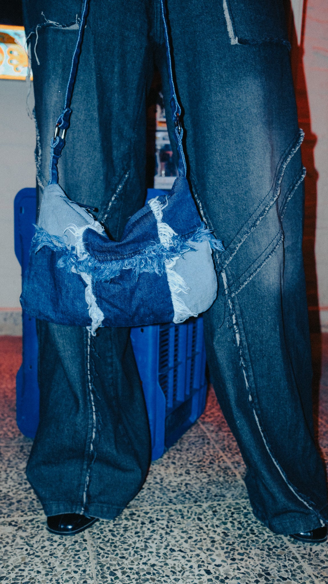 Mosaic - Denim Shoulderbag