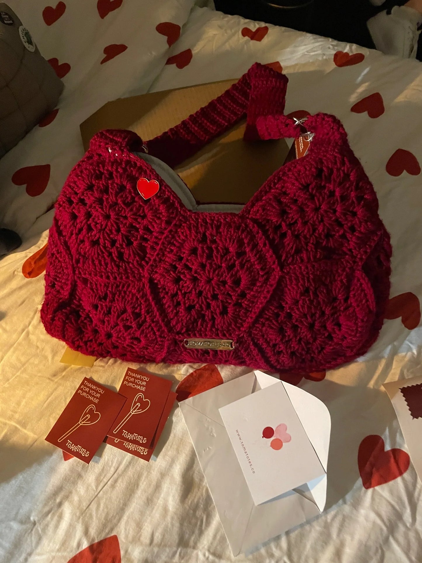 Marlow - Crochet Shoulderbag