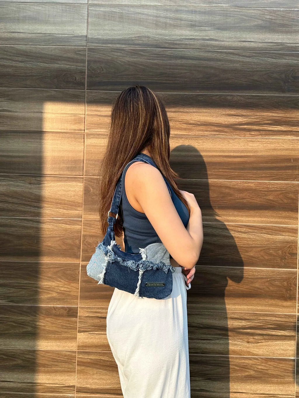 Mosaic - Denim Shoulderbag