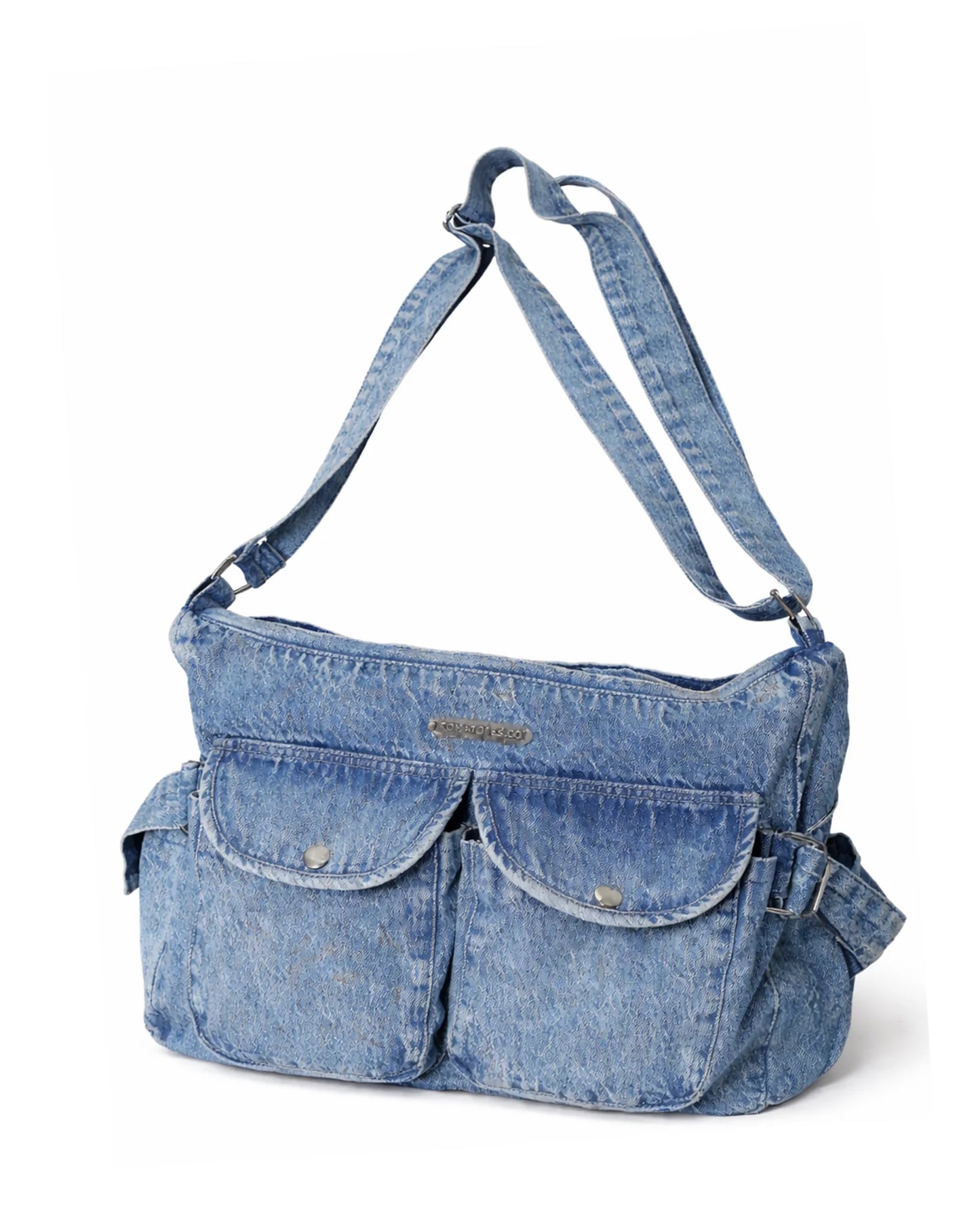 Sky - Stonewashed Blue Denim Bag
